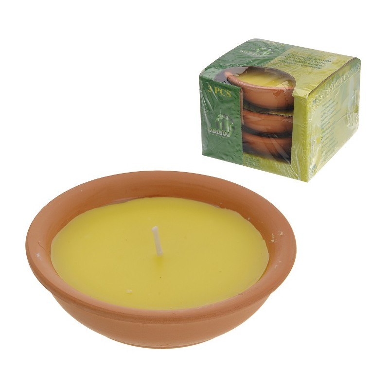 Coupelle Bougie Citronnelle