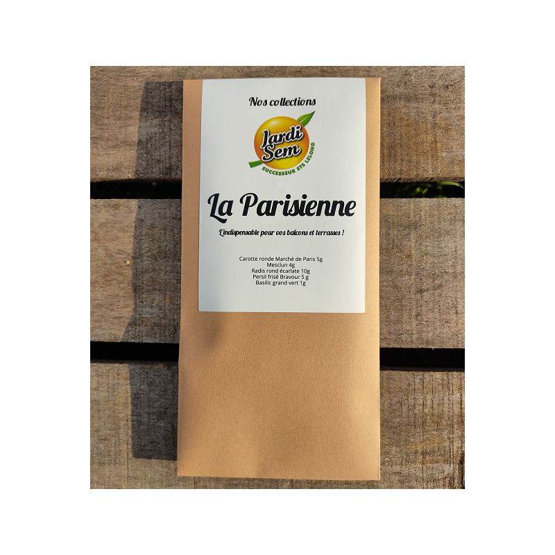 Collection La Parisienne (4 sachets de graines + 1 gratuit)