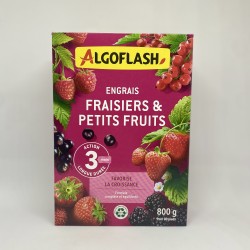 Engrais Fraisiers petits fruits ALGOFLASH 800g