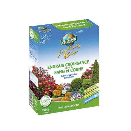 Engrais sang et corne -  800g  CP Jardin