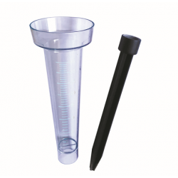 Pluviomètre avec pic