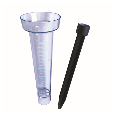 Pluviomètre avec pic