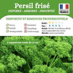 Persil Frisé Robust - 5 napperons