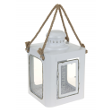 LANTERNE METAL BLANCHE LANTERNE METAL BLANCHE